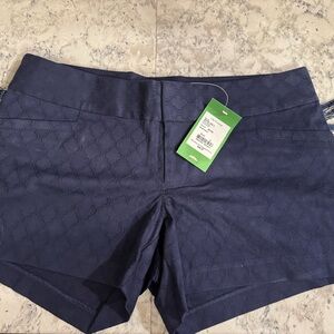 Lilly Pulitzer Navy new fringe Shorts